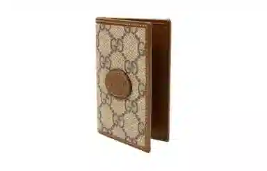 Gucci Supreme Card Holder Beige