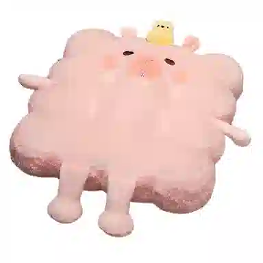 公主恋人 卡皮巴拉 水豚 坐垫 靠枕 玩偶周边