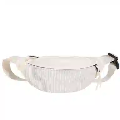 泰克森 大容量休闲 灯芯绒 单肩包胸包 小号 男女同款情侣款 棕/黑/白/绿