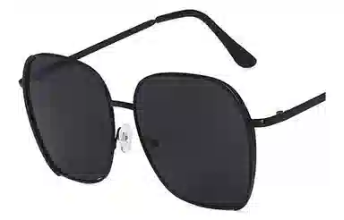 优幽兰 小众高级感氛围感个性大框显脸小墨镜时尚街拍旅游韩版撞色眼镜气质遮阳潮流防晒闺蜜穿搭 方形 太阳镜 男女同款情侣款