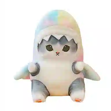 公主恋人 鲨鱼猫 玩偶 毛绒公仔