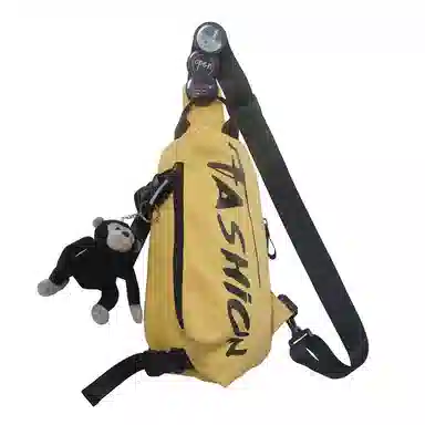 泰克森 休闲时尚 尼龙 单肩斜挎包 小号 男女同款情侣款 白色/黑色/黄色/绿色