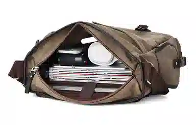 RIOREX Canvas Messenger Bag