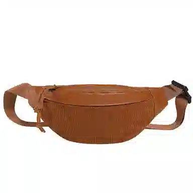 泰克森 大容量休闲 灯芯绒 单肩包胸包 小号 男女同款情侣款 棕/黑/白/绿