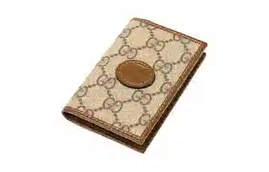 Gucci Supreme Card Holder Beige