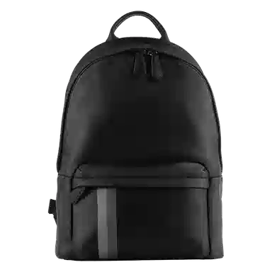 Baoxie Business Leather Backpack Large Black