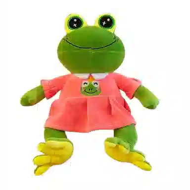 公主恋人 情侣青蛙 可爱布娃娃 抱枕 玩偶 毛绒公仔