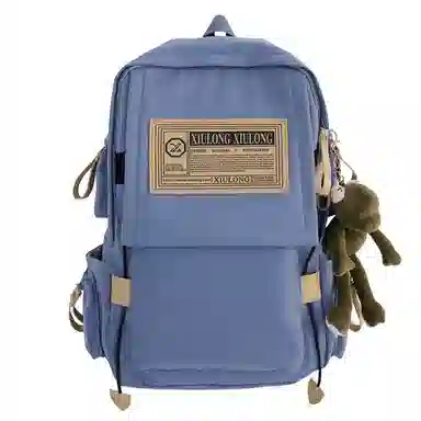 泰克森 大容量时尚旅行 尼龙 双肩包 大号 男女同款情侣款 黑色,红色,蓝色