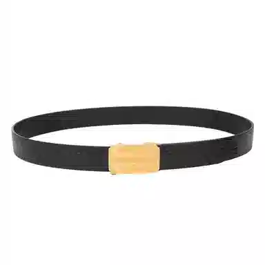 牛当家 鳄鱼纹不锈钢自动扣真皮腰带头层牛皮 皮带 男款