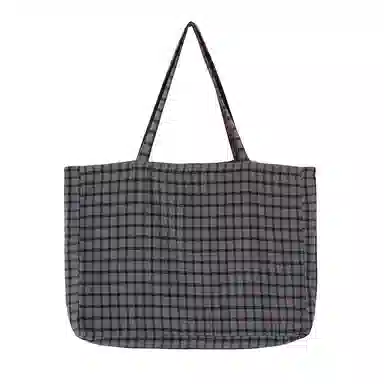 CONP Two Sided Girds Tote Bag