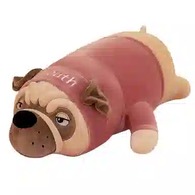 公主恋人 沙皮狗 巴哥犬 狗狗抱枕 布娃娃 玩偶 毛绒公仔