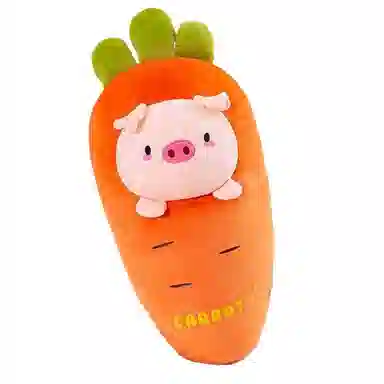 公主恋人 变身萝卜抱枕 胡萝卜兔子 小猪 小熊 恐龙 布娃娃 玩偶 毛绒公仔