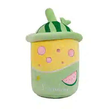 公主恋人 果汁奶茶杯抱枕 饮料靠枕 布娃娃 玩偶 毛绒公仔