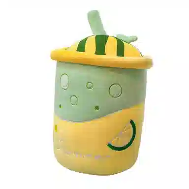 公主恋人 果汁奶茶杯抱枕 饮料靠枕 布娃娃 玩偶 毛绒公仔