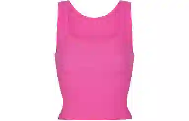 SKIMS Cotton Rib Tank 3-Pack Hot Pink Multi