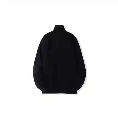 我是大卫 纯色高领宽松休闲百搭针织衫 男女同款