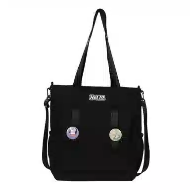 泰克森 大容量百搭 尼龙 单肩包 中号 男女同款情侣款 粉色/紫色/卡其色/绿色/黑色