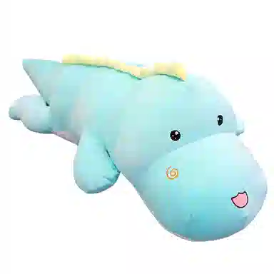 钵提 恐龙鳄鱼靠枕 玩偶 毛绒公仔