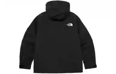 The North Face Logo Zip Hoodie Black