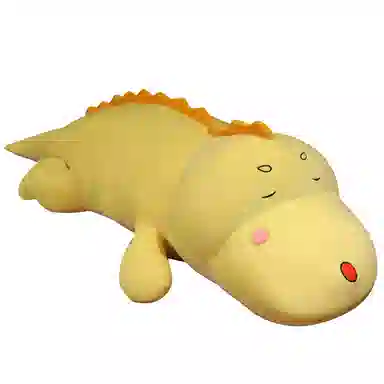 钵提 恐龙鳄鱼靠枕 玩偶 毛绒公仔