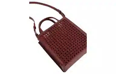 CHARLESKEITH PU Tote Burgundy