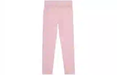 FENDI Pink Jersey Leggings With Logo