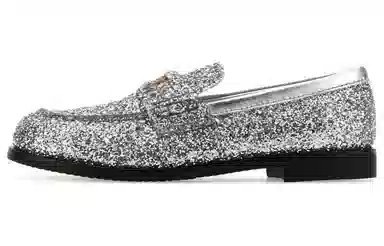 Miu Miu Loafers Silver