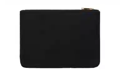 Carhartt WIP Canvas Zip Wallet Black