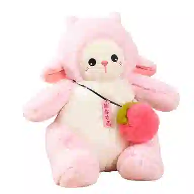 公主恋人 安睡小羊 绵羊 卡皮巴拉布娃娃 玩偶 毛绒公仔