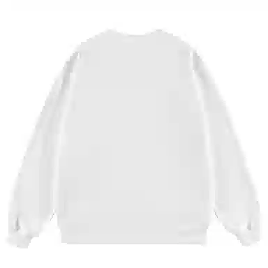 三体 毁灭你与你何干系列 休闲美式复古字母印花宽松圆领套头长袖卫衣 男女同款