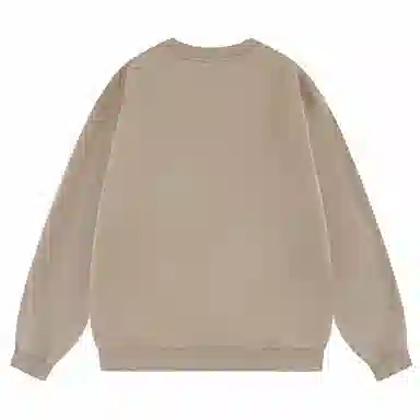 三体 汪淼史强系列 休闲趣味涂鸦字母印花宽松圆领套头卫衣 男女同款