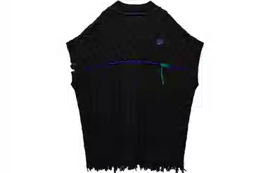 ADER ERROR x ZARA FW21 Wool Vest Black