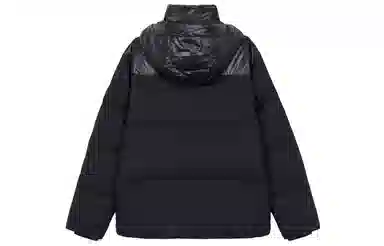 PUMA Hooded Puffer Jacket Black