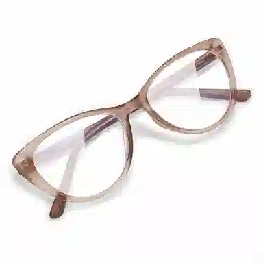 MUYKUY Frosted Cat Eye Optical Frame