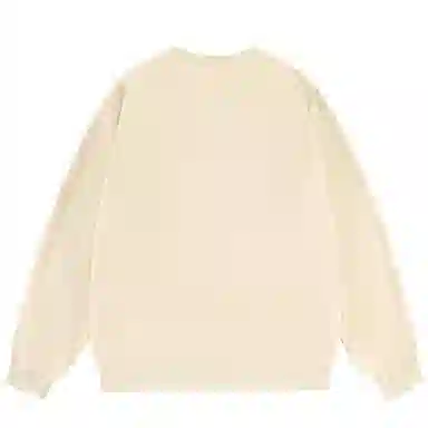 三体 毁灭你与你何干系列 休闲美式复古字母印花宽松圆领套头长袖卫衣 男女同款