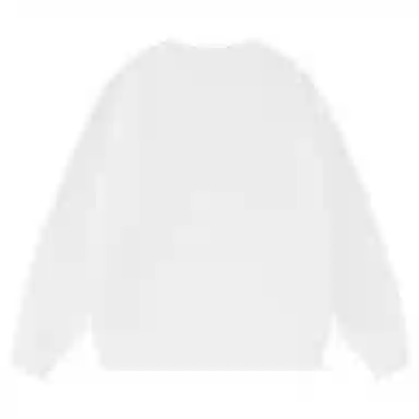 三体 汪淼史强系列 休闲趣味涂鸦字母印花宽松圆领套头卫衣 男女同款