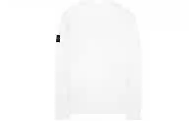 Stone Island Garment Dyed Crew Sweat White