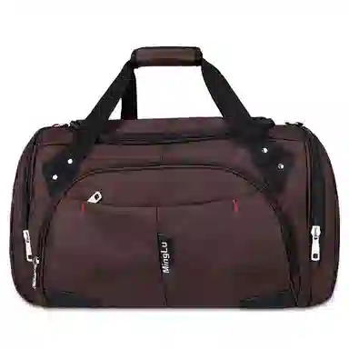 大容量旅行便捷 牛津布 单肩包行李袋旅行包 常规 男女同款情侣款 黑色/咖啡色/灰色/蓝色/深灰色