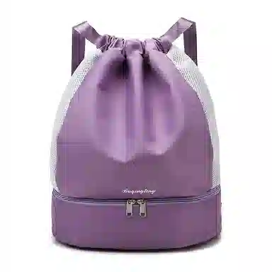 泰克森 干湿分离鞋仓健身背包 牛津布 抽绳束口袋双肩包大容量行李包 男女同款 大号 多色