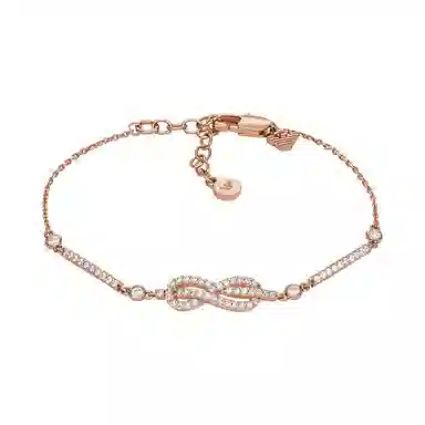 Armani Infinite Love Bracelet Rose Gold