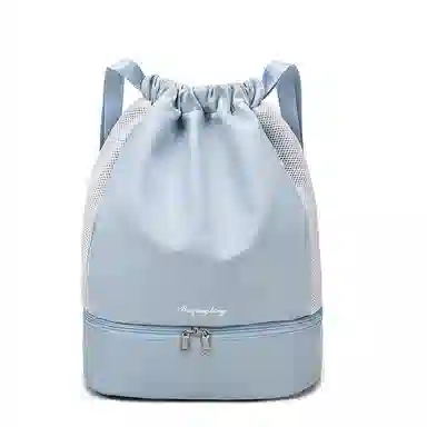 泰克森 干湿分离鞋仓健身背包 牛津布 抽绳束口袋双肩包大容量行李包 男女同款 大号 多色