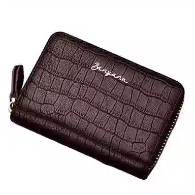 班亚奴 实用防盗刷时尚多功能多卡位防消磁卡套驾驶证卡夹 头层牛皮 卡包钱包 男女同款情侣款 黑色/咖啡色