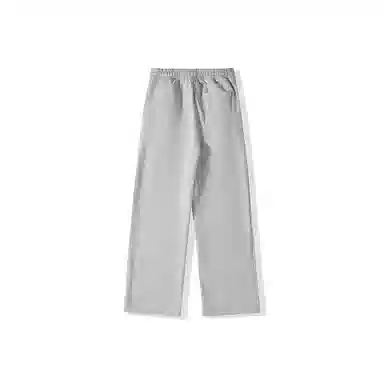 我是大卫 纯色直筒阔腿宽松休闲裤 男女同款