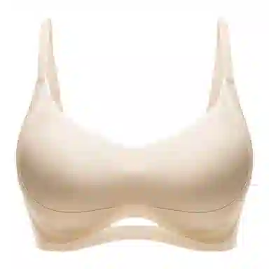 多情猫 纯色聚拢收副乳无钢圈文胸 女款