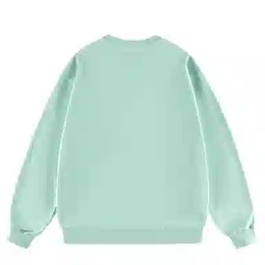 三体 亚洲战舰系列 休闲宽松简约字母印花圆领卫衣 男女同款