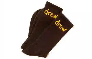 Drew House logo SS21 SS21 Scribble Socks 1