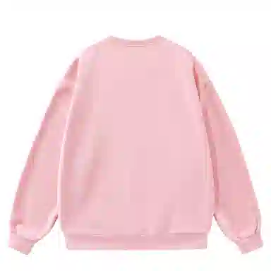 三体 亚洲战舰系列 休闲宽松简约字母印花圆领卫衣 男女同款