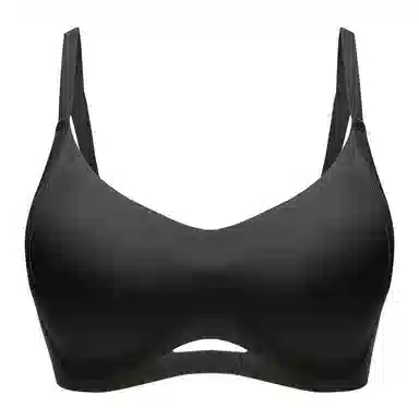 多情猫 纯色聚拢收副乳无钢圈文胸 女款