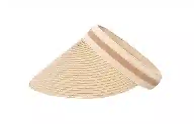 纳兰杜 夏季遮阳旅游沙滩气质空顶帽显脸小防紫外线 织物 防晒帽 女款