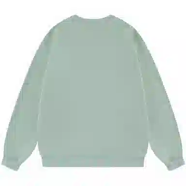 三体 北美舰队系列 基础简约宽松圆领套头长袖卫衣 男女同款